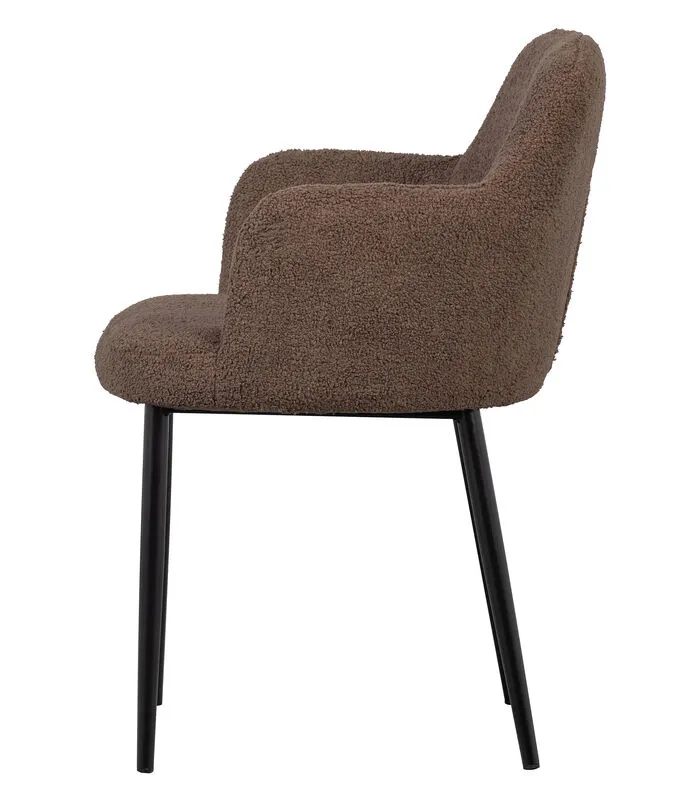 VTwonen Dining Eetkamerstoel - Teddy - Taupe - 83x62x53 5 VTwonen Dining Eetkamerstoel - Teddy - Taupe - 83x62x53 - Image 3