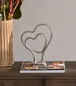 Rivièra Maison Sculptuur Hartjes Beeld Op Voet - Double Heartbeat Statue - Goud 5 Rivièra Maison Sculptuur Hartjes Beeld Op Voet - Double Heartbeat Statue - Goud -Meubilair Geschäft c02e4570c0d349d1a582c9f3f2128190