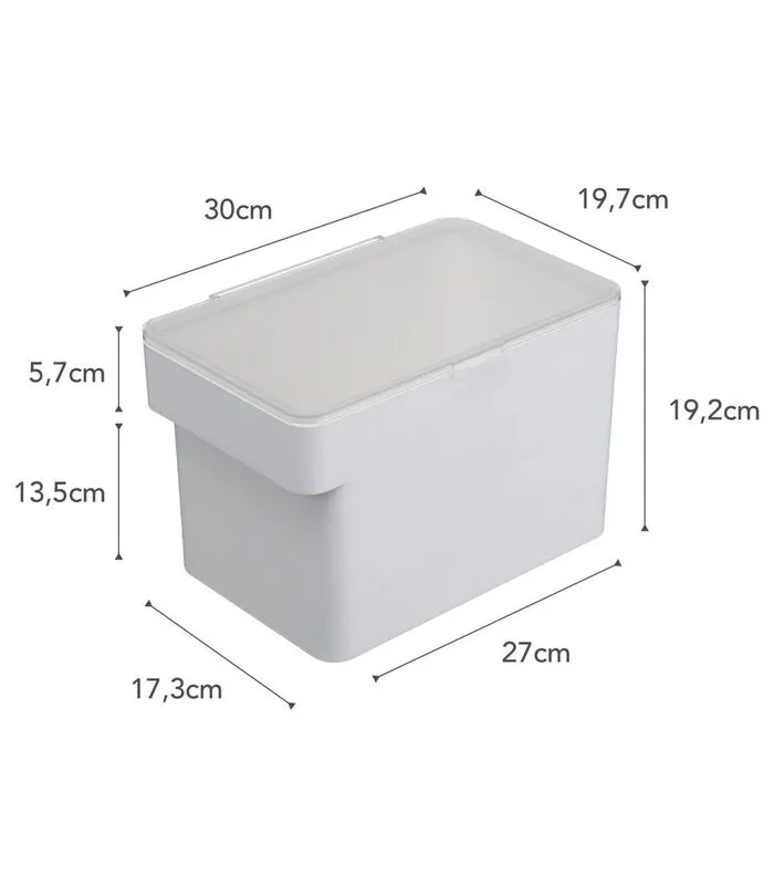 Yamazaki Pet Food Container - Tower - White 7 Yamazaki Pet Food Container - Tower - White - Image 5