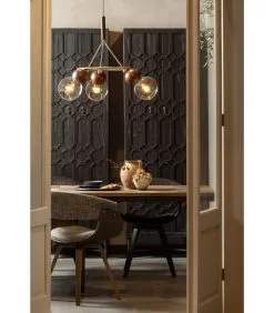 BePureHome Bequest Hoge Kast - Hout - Zwart - 210x60x40 -Meubilair Geschäft c08707ae7944424ab019efdc5eaa16d3