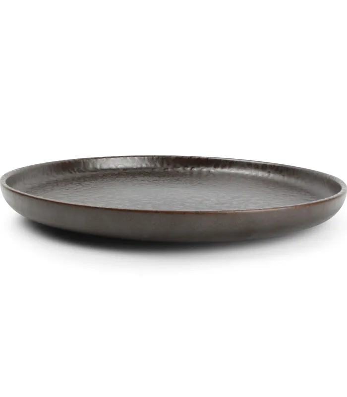 Salt & Pepper Plat Bord 28xH3cm Chocolate Tabo - (x4) 4 Salt & Pepper Plat Bord 28xH3cm Chocolate Tabo - (x4) - Image 2