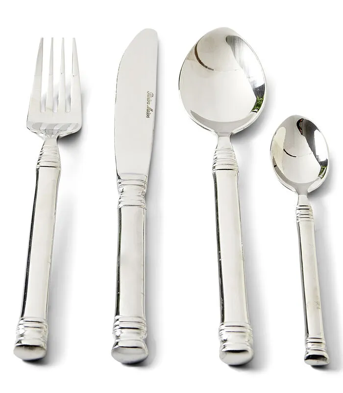 Rivièra Maison Bestekset Zilver - Bon Appétit Cutlery - Set Van 4 Stuks 3 Rivièra Maison Bestekset Zilver - Bon Appétit Cutlery - Set Van 4 Stuks