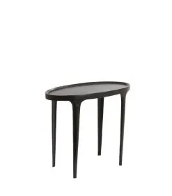 Light & Living Bijzettafel Arica - Zwart - 70x33x53cm -Meubilair Geschäft c384e180a11745039eeea0d9b82128d8