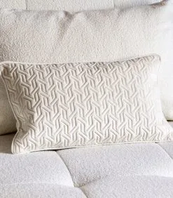Rivièra Maison Kussenloop RM Corben White 50x30 - Polyester - (LxBxH) 30.0x50.0x1.0 Cm -Meubilair Geschäft c39e0460760e42c9a09e0bf1857f5761