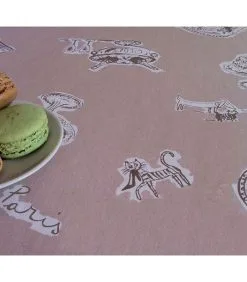 Fleur De Soleil Paris Taupe Rond Of Ovaal Gecoat Tafelkleed -Meubilair Geschäft c3eec33e6e6c44eda2e0efd450c5bcbd