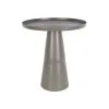 Leitmotiv Bijzettafel Force - Medium - Aluminium Taupe - Ø40x43cm