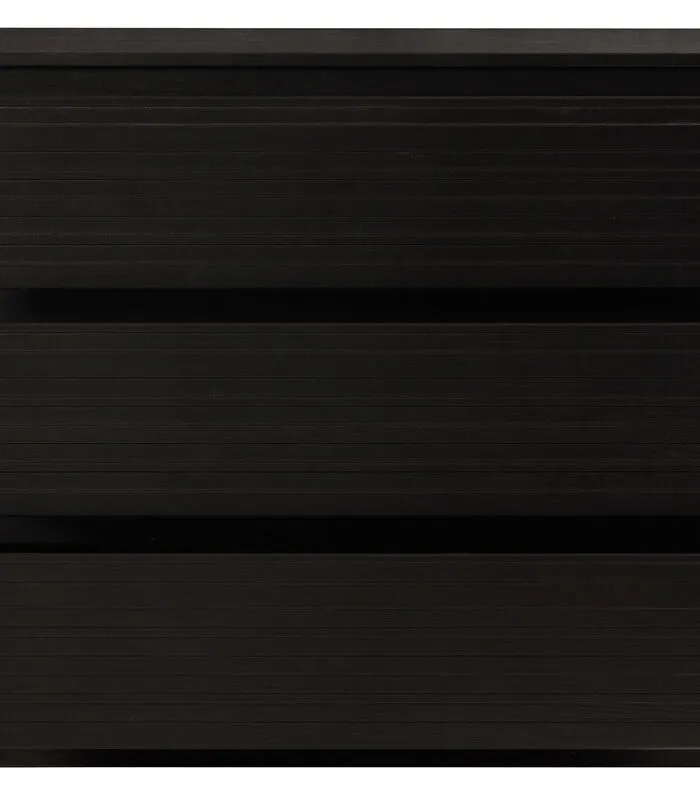 WOOOD Jente Ladekast 3 Lades - Grenen - Zwart - 74,8x83x45,8 6 WOOOD Jente Ladekast 3 Lades - Grenen - Zwart - 74,8x83x45,8 - Image 4