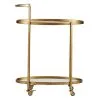 BePureHome Push Trolley - Metaal - Antique Brass - 86x67x35