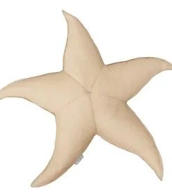 MX HOME Drijvende XL-buitenpoef Zeestervorm Raffia-effect