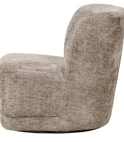 WOOOD Exclusive Draaifauteuil Atty - Polyester - Zand - 75x74x65 -Meubilair Geschäft c6a551b3c2614793b2760f55249b12ed