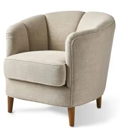 Rivièra Maison Riviera Maison Fauteuil Met Armleuning - Rue Royale Armchair - Linnen Faboulous Flax - Naturel -Meubilair Geschäft c71d3301508d4260b53a2bd03e296033