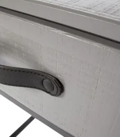 WOOOD Morris Nachtkast - Grenen - Leem - 52x35x35 -Meubilair Geschäft c7dc206acd3c4249a7229997f3d7aeca