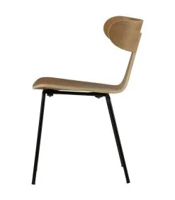 BePureHome Form Stoel - Hout - Naturel - Set Van 2 -Meubilair Geschäft c89be32d90b542f48683f24f20815b44