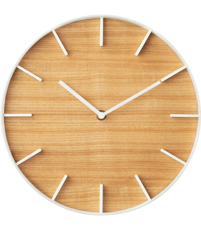 Yamazaki Wall Clock - Rin - Beige 3 Yamazaki Wall Clock - Rin - Beige