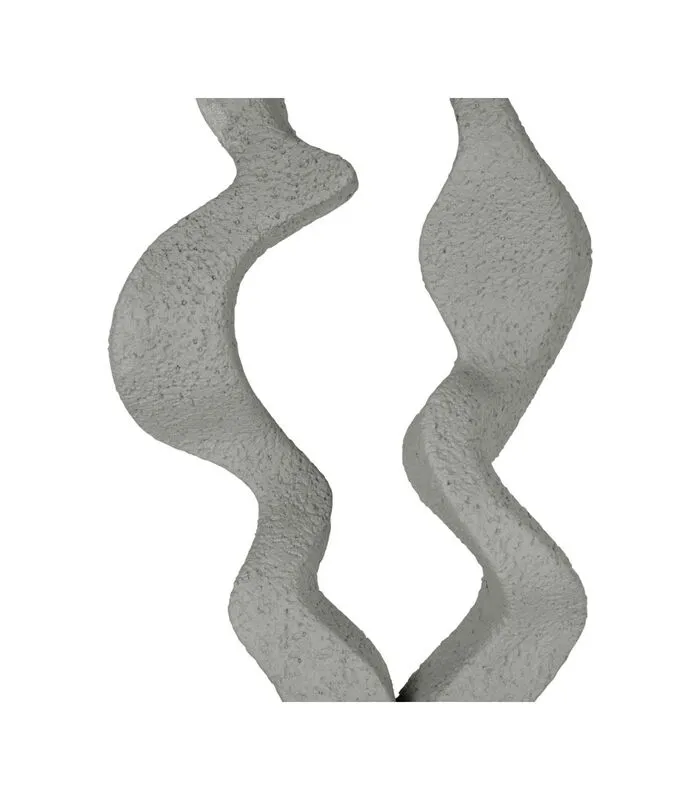 PRESENT TIME Ornament Abstract Art Wave -Warm Grijs - 23x14,5x40cm 6 PRESENT TIME Ornament Abstract Art Wave -Warm Grijs - 23x14,5x40cm - Image 4