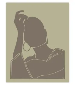 WOOOD Exclusive Exclusive Lindsay Poster - Paper - 45,5x65,5