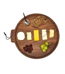 DutchDeluxes Ontbijtplank Maan - Geolied Walnoot -Meubilair Geschäft cb190820107344419c7e7dddcbf16df9