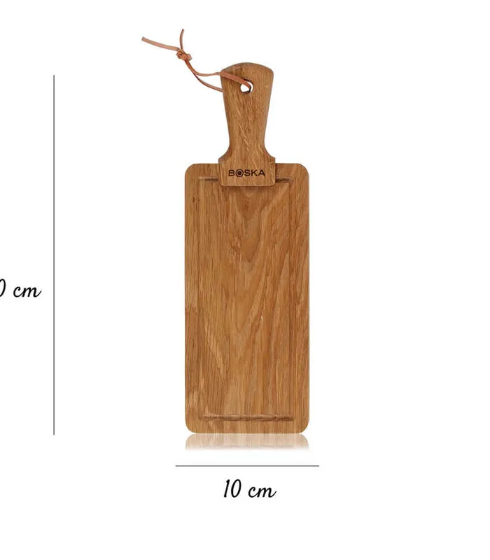 Boska Serveerplank Friends S - Met Handgreep - Bruin - 22 Cm 7 Boska Serveerplank Friends S - Met Handgreep - Bruin - 22 Cm - Image 5