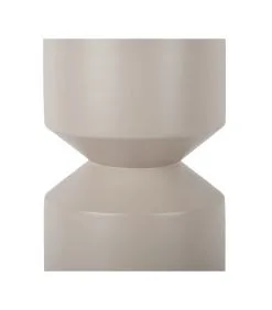 Leitmotiv Bijzettafel Diabolo - Grijs - 40,5x40,5x46,5cm -Meubilair Geschäft cb522e1f04b34675b51027b0bd93a1c8