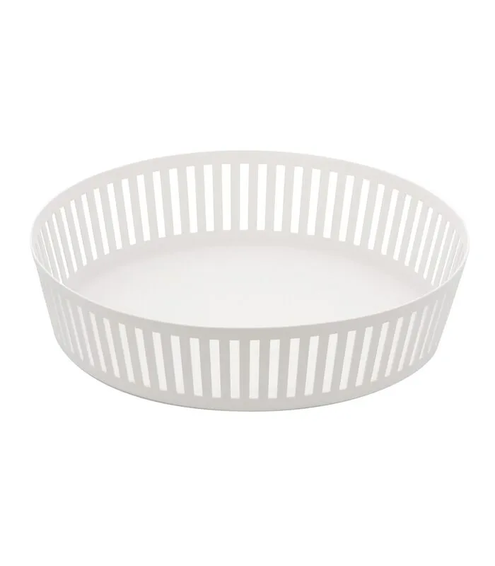 Yamazaki Fruit Basket Wide - Tower - White 3 Yamazaki Fruit Basket Wide - Tower - White