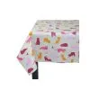 Fleur De Soleil Gecoat Tafelkleed Roze Katten