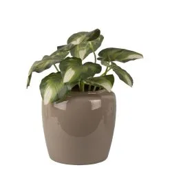 PRESENT TIME Bloempot Grand - Grijs - Ø25x23,5 Cm -Meubilair Geschäft cca728923ab04102924eeb4f498bb7a7