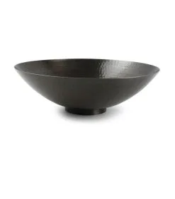 Salt & Pepper Sierschaal 34xH11cm Geborsteld Zwart Globe