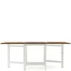 Rivièra Maison Riviera Maison Eettafel Uitschuifbaar - Wooster Street Dining Table Extendable - 80x70/200 Cm - Wit