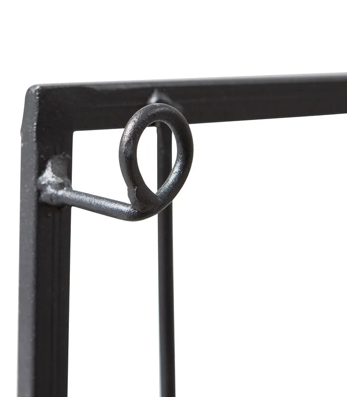 WOOOD Exclusive Exclusive Fidde Wanddeco - Metaal - Zwart - 80x80x3 5 WOOOD Exclusive Exclusive Fidde Wanddeco - Metaal - Zwart - 80x80x3 - Image 3