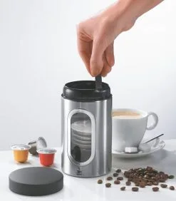 GEFU Koffiepad Bewaardoos PIERO -Meubilair Geschäft cf67bfdc359b475ba8034fad6f441597