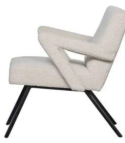 WOOOD Fauteuil Clark - Bouclé - Naturel - 83x60x80 9 WOOOD Fauteuil Clark - Bouclé - Naturel - 83x60x80 -Meubilair Geschäft d06c7891bdd34b1881a682594badd641