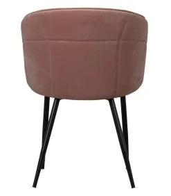 Basiclabel Dusk Eetkamerstoel - Velvet - Caramel - 82x57x53 -Meubilair Geschäft d0917ffb90424c88a0282fc1c075d6eb