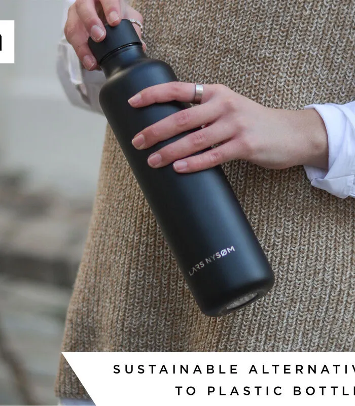 LARS NYSØM Geïsoleerde Drinkfles Roestvrij Staal 'Øjeblik' 4 LARS NYSØM Geïsoleerde Drinkfles Roestvrij Staal 'Øjeblik' - Image 2