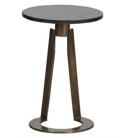 WOOOD Exclusive Exclusive Mato Bijzettafel - Marmer - Antique Brown - 54x38x38 -Meubilair Geschäft d139de17b20b4e40b4b4c7d9d76b5310