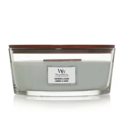 WoodWick Kaars Lavender & Cedar Ellipse