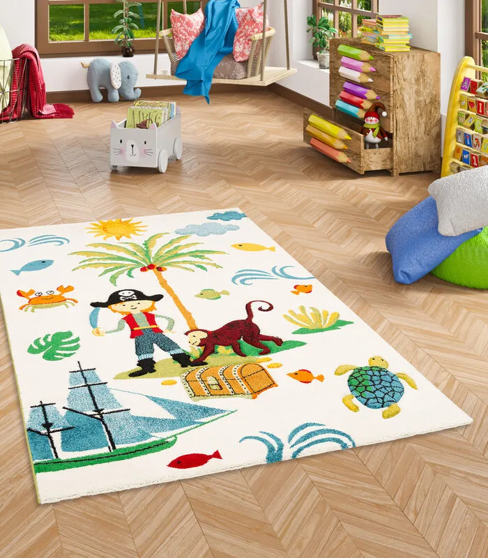 Pergamon Vloerkleed Maui Kids Voor Kinderen Kleurrijke Piratenwereld 4 Pergamon Vloerkleed Maui Kids Voor Kinderen Kleurrijke Piratenwereld - Image 2