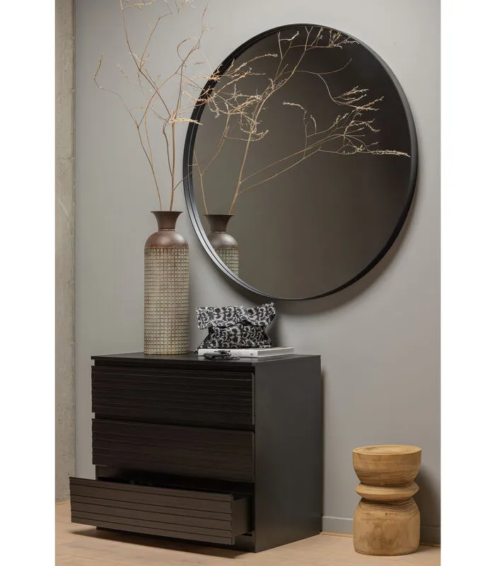 WOOOD Jente Ladekast 3 Lades - Grenen - Zwart - 74,8x83x45,8 4 WOOOD Jente Ladekast 3 Lades - Grenen - Zwart - 74,8x83x45,8 - Image 2