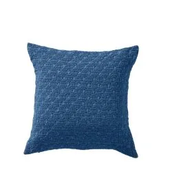 Blanc Des Vosges EVEREST Indigo - Kussensloop 45 X 45 Cm