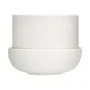 Iittala Nappula Bloempot Met Schotel Wit 170x130mm