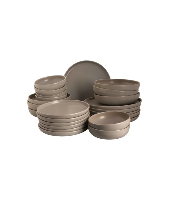 Palmer Serviesset Sandy Loam Stoneware 6-persoons 24-delig 3 Palmer Serviesset Sandy Loam Stoneware 6-persoons 24-delig