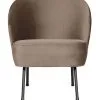 BePureHome Vogue Fauteuil - Fluweel - Khaki - 69x57x70 -Meubilair Geschäft d54288e34cd4444ab728b5f475b03823