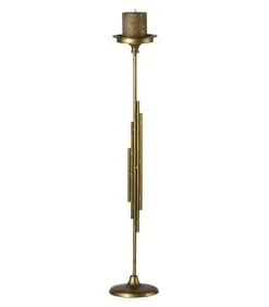 BePureHome Luminary Kandelaar - Metaal - Antique Brass - 75x15x15 7 BePureHome Luminary Kandelaar - Metaal - Antique Brass - 75x15x15 -Meubilair Geschäft d5f5d5cd054c4e50b28d974a432a912d