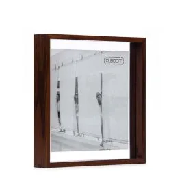 XLBoom SQUARE FLOATING Box 32 X 32 Donker Hout