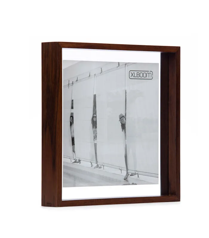 XLBoom SQUARE FLOATING Box 32 X 32 Donker Hout 3 XLBoom SQUARE FLOATING Box 32 X 32 Donker Hout