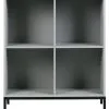VTwonen Lower Case Four Open Incl Onderstel - Betongrijs - 93x81x35 -Meubilair Geschäft d693e8e9866a4e4c9562823ad74ecfff