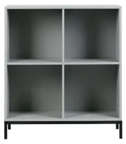 VTwonen Lower Case Four Open Incl Onderstel - Betongrijs - 93x81x35