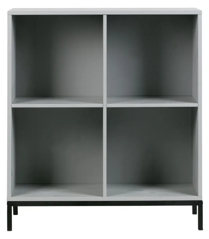 VTwonen Lower Case Four Open Incl Onderstel - Betongrijs - 93x81x35 3 VTwonen Lower Case Four Open Incl Onderstel - Betongrijs - 93x81x35