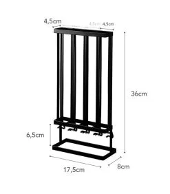 Yamazaki Coffee Capsule Holder Wide - Tower - Black -Meubilair Geschäft d7aec9cf5e4e4710a43a1b223366cb29
