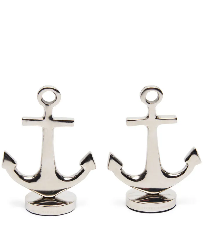 Rivièra Maison Naambordje Anker, Aamhouder Voor Diner Tafelschikking - Anchor - Goud - Set Van 2 3 Rivièra Maison Naambordje Anker, Aamhouder Voor Diner Tafelschikking - Anchor - Goud - Set Van 2