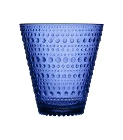 Iittala Kastehelmi Glas 30 Cl Ultramarijnblauw Set Van 2